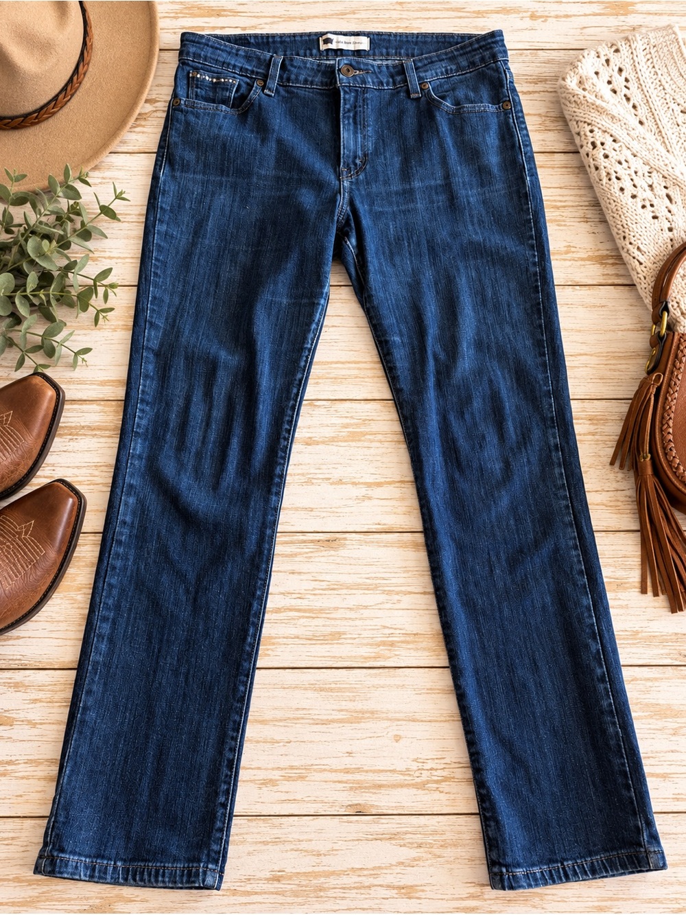 Levi’s Mid Rise Skinny Jeans – Women’s Size 14M / W32 L32